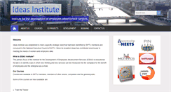 Desktop Screenshot of ideasinstitute.ie