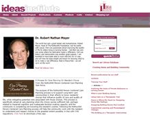Tablet Screenshot of ideasinstitute.org